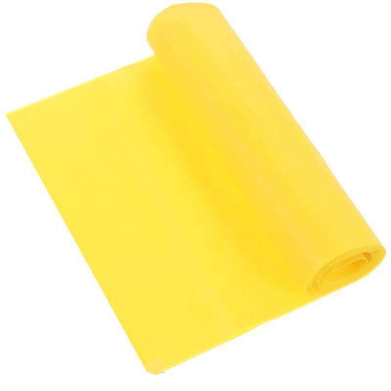 

Эластичные ленты для упражнений Тренажерный зал Силовая тренировка Инструмент Фитнес-оборудование Прочный жёлтый