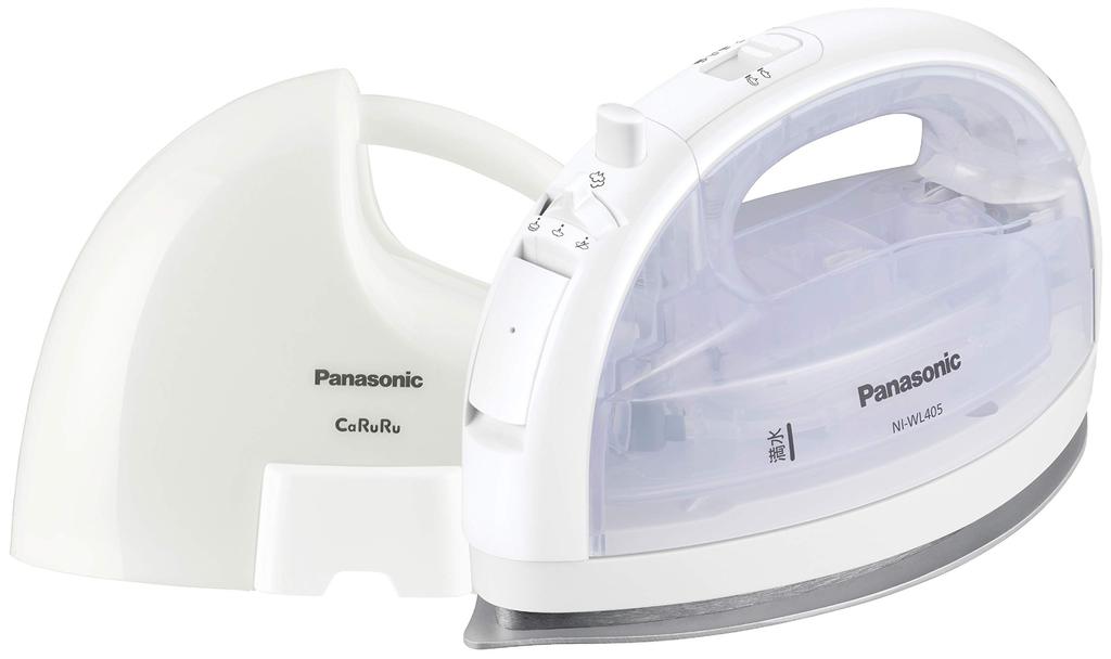 Panasonic Cordless Steam W Head Iron White NI-WL405-W