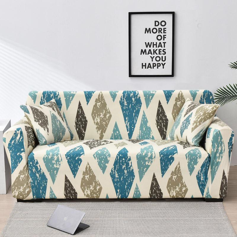 Stretch Sofa Covers for Living Room Anti Slip Sofa Slipcover with Elastic Bottom Pets Friendly Couch Cover Furniture Protector