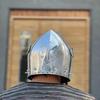Medieval Close Visor Knight Helmet 18 Gauge Steel Viking Armor LARP Cosplay