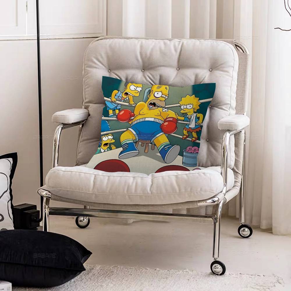 Cartoon T-The Cool S-Simpsons Pillowcases Home Bedding Decorative Pillow Cover Wedding Super Soft Pillow Case