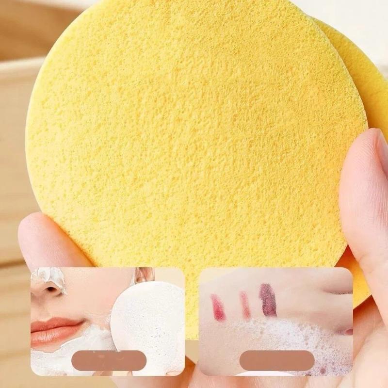 12/50Pcs Compressed Facial Cleansing Sponge Lazy Skincare Tool Disposable Soft Face Wash Puff for Daily Use Travel