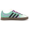 Adidas VL COURT 2.0 Cushioning, Wear Resistant Low top Skateboard Shoes Unisex Green Purple JI0497(Team628-)