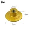 3pcs Grinding Wheel Brazed Grinding Head 14mm Thread For Marble Granite Terrazzo Quartz Concrete Polishing