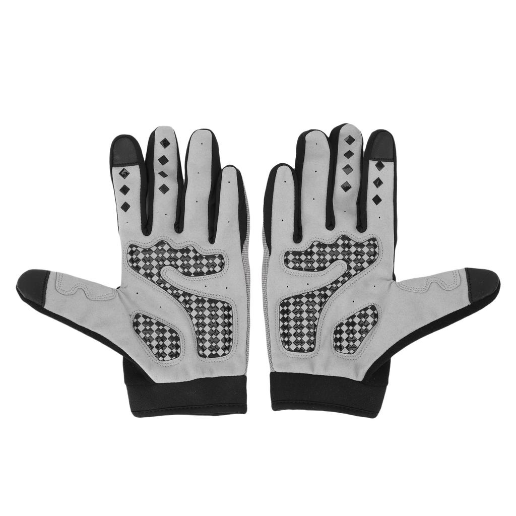 Luvas de Ciclismo de Dedo Inteiro Tela Sensível ao Toque Luvas de Mountain Bike para Homens Mulheres Motocicleta Scooter Elétrica Antiderrapante Choque