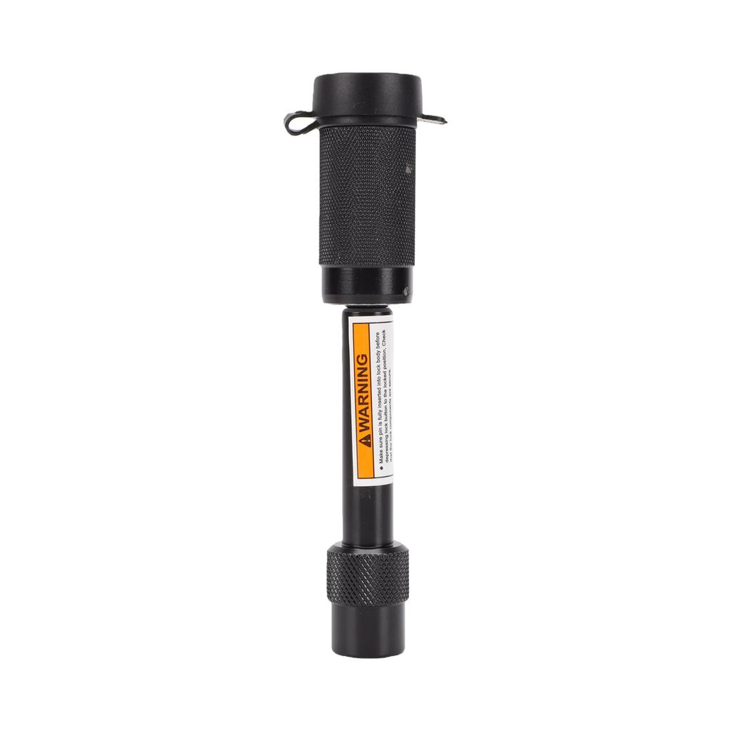 Trailer Hitch Receiver Lock with Two Keys 1 2 in Pin Diameter 5 8 in Sleeve Press to Lock Mechanism Locking Receiver