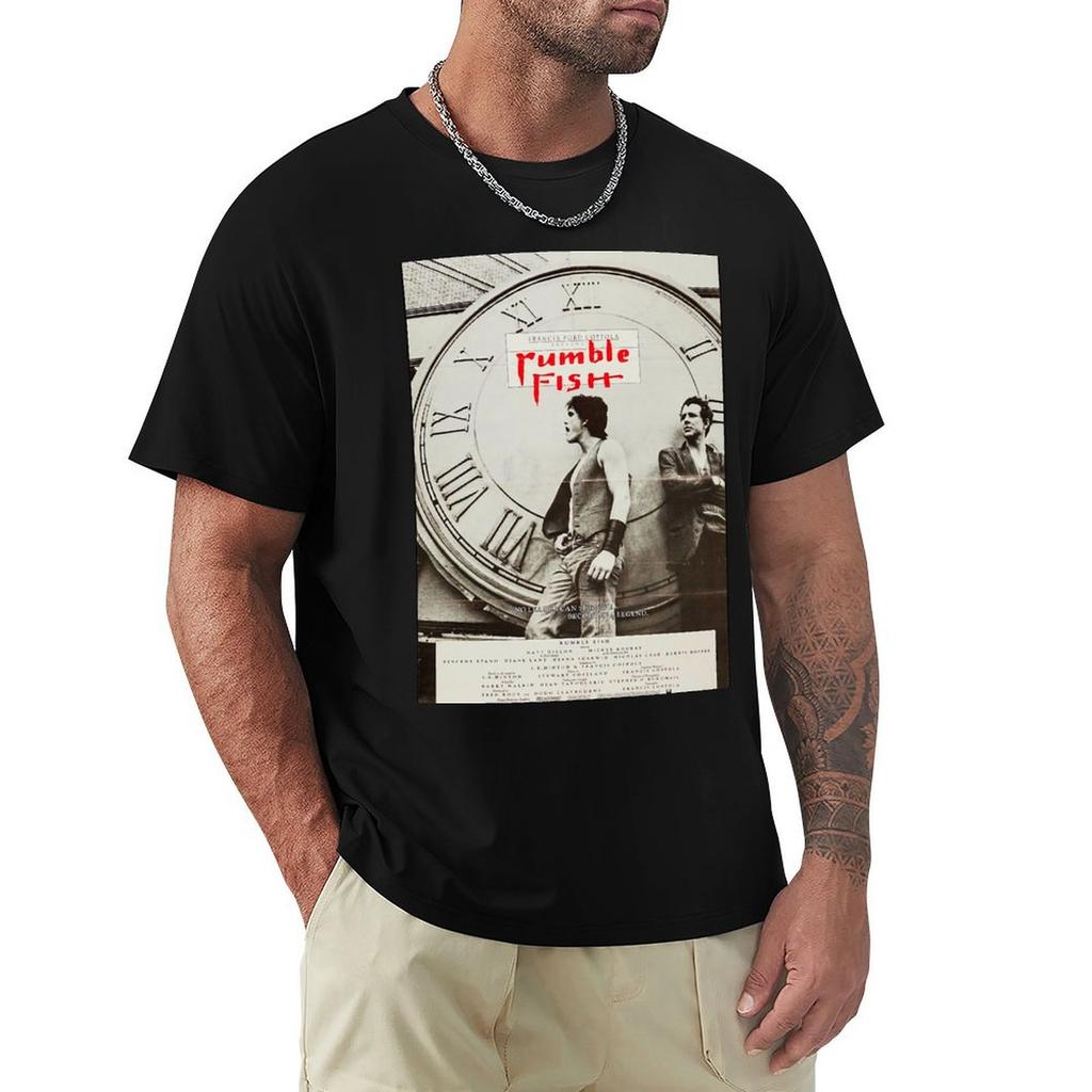 Rumble Fish (1983) Tshirt Work Utility Casual Tee Shirt