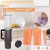 Tray For Cup 30 Oz-40 Oz Tumbler Ice Mold,Silicone Trays With Lid And For Chilling Drinks, Coffee, Juice, Whiskey, Cocktail