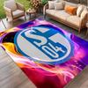 FC Schalke 04 Print Rug, Washable Floor Carpet, For Entryway Dorm Laundry Room Office Study, Home Decor Birthday Christmas Gift