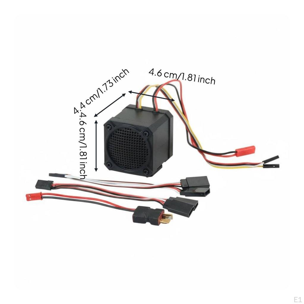 1/10 RC Engine Sound Module single Channel Output remotes Control Car Synthesizer Brake and