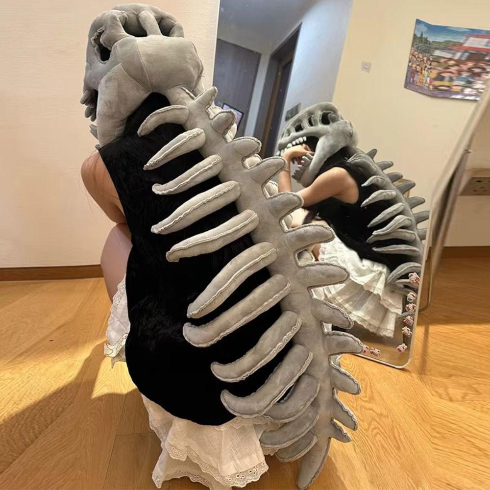 Soft Dinosaur Skeleton Cos Props 3D Dinosaur Skeleton Costume Set  Cosplay Costume