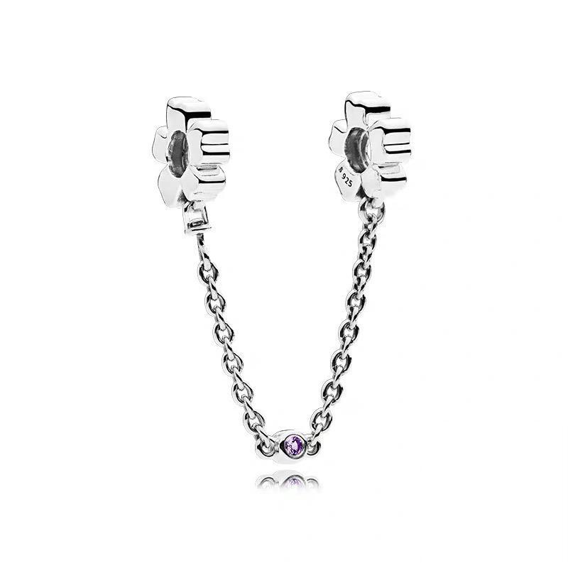 NEW Butterfly Daisy Flower & Band Of Hearts Charm Bead Fit Original Europeans 925 Sterling copper Bracelet DIY Fine Zircon Gift