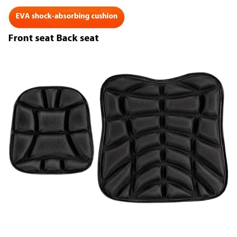 2Pcs 3D Comfort Gel Cushion Fit For Seat Breathable Universal Shock Absorbing Fit For Seat Cover Motorcycle Fit For Seat Pad