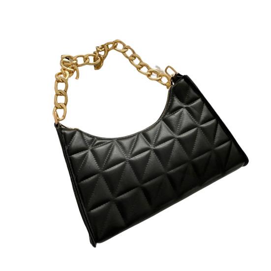 

Стильная сумка-мессенджер с гладкой молнией и однотонным подарком чёрный