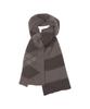 THE COLDEST MOMENT Tcm Stripe Argyle Muffler (Brown)