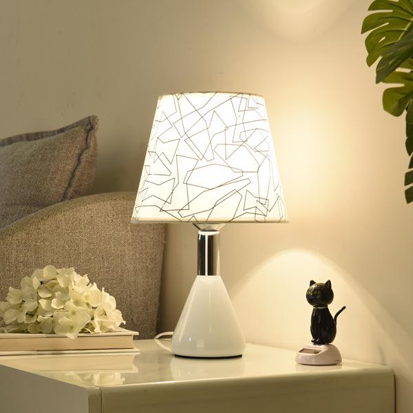 Modern LED Dimmable Bedside & Study Lamp with Eye Protection and Remote Control