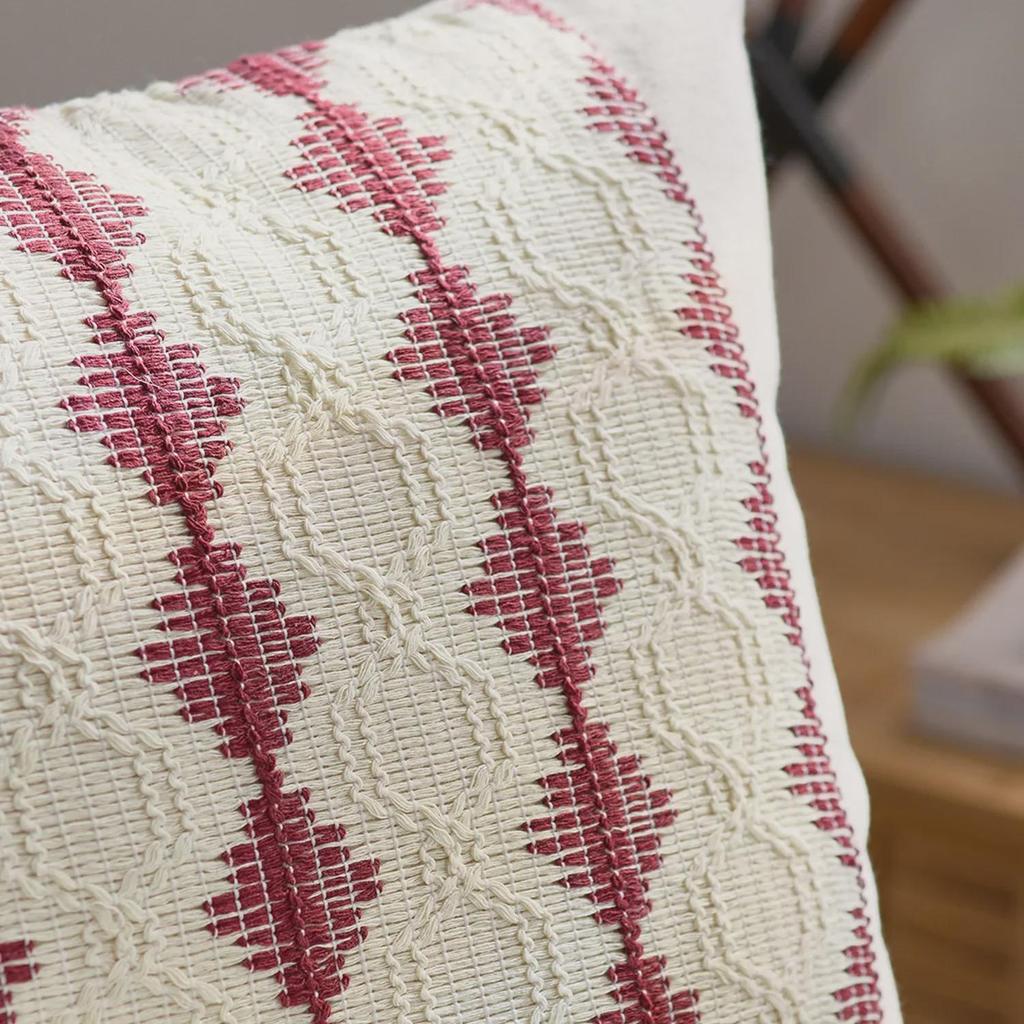 Bohemian Cotton Linen Cushion Cover: Light Luxury Sofa/Beds Pillow