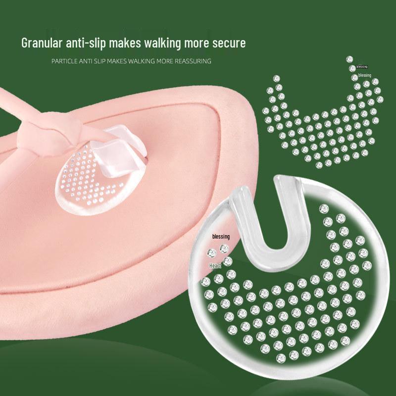 Small Dot Anti-Slip Gel Forefoot Pad High Heel Toe Post Flip-Flops