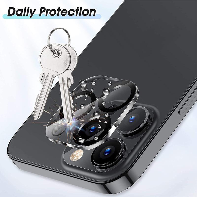 2PCS Integrated Lens Film For iPhone 16 Pro Max Full cover lens protection For iPhone 16Promax 15Promax Camera Lens Protector