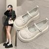 Autumn Chunky Women Mary Jane Shoe Fashion Shallow Butterfly-knot Platform Ballet Sneakers Ladies Flats Lolita Shoes Footwe