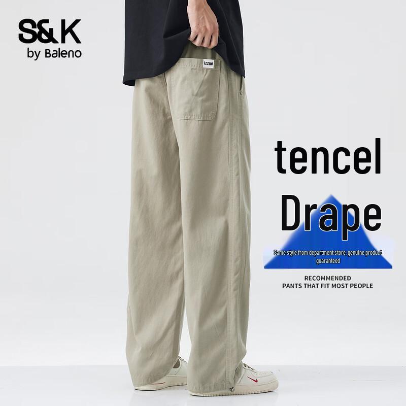 

Baleno Men s S&K Series Straight-Leg Casual Workwear Pants 30