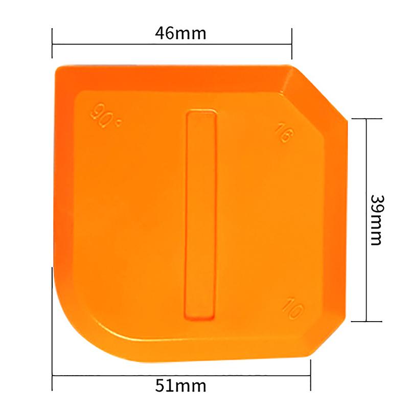 4Pcs Window Door Silicone Sealant Spreader Caulking Tool Kit Spatula Scraper Cement Caulk Removal Tool Finishing Sealant Grout