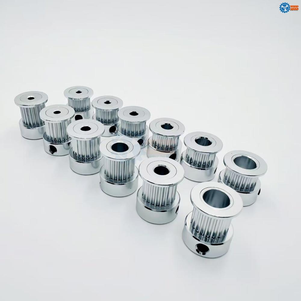 2GT GT2 Zamanlama Kasnağı 20/22/24/25/30 Diş K Tipi Delik 3-12mm Genişlik 6/9/10/15mm Senkron Zamanlama Kasnağı