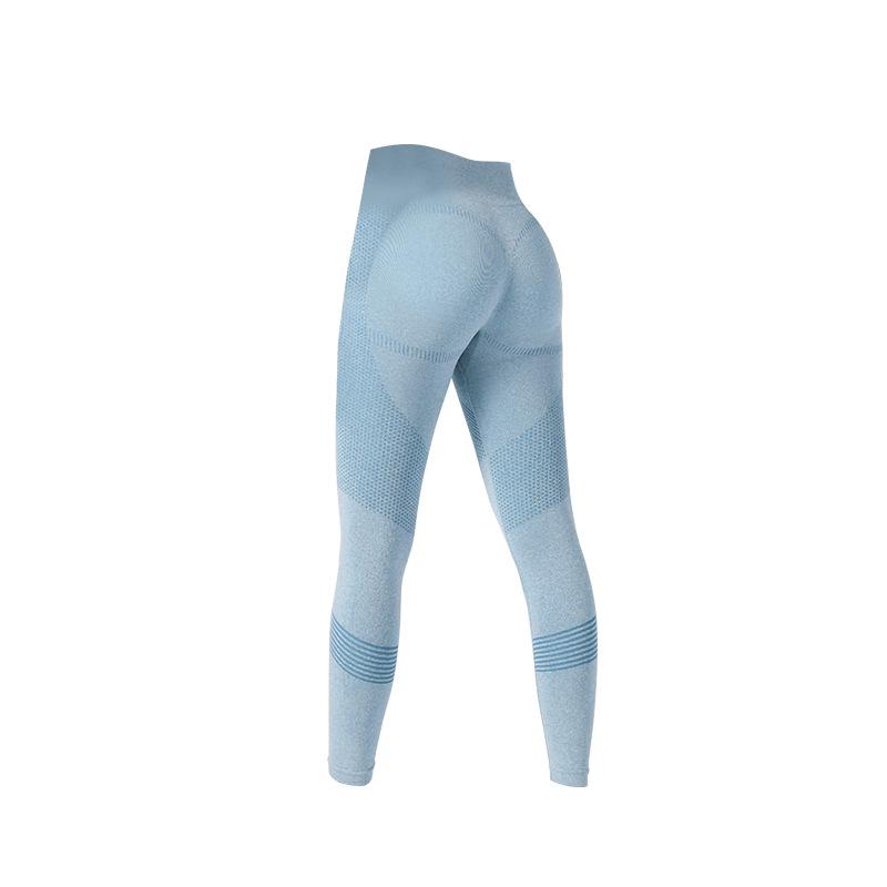 Bezszwowy strój do jogi plus size: Szybkoschnące Seksowne Legginsy z Linią na Nodze