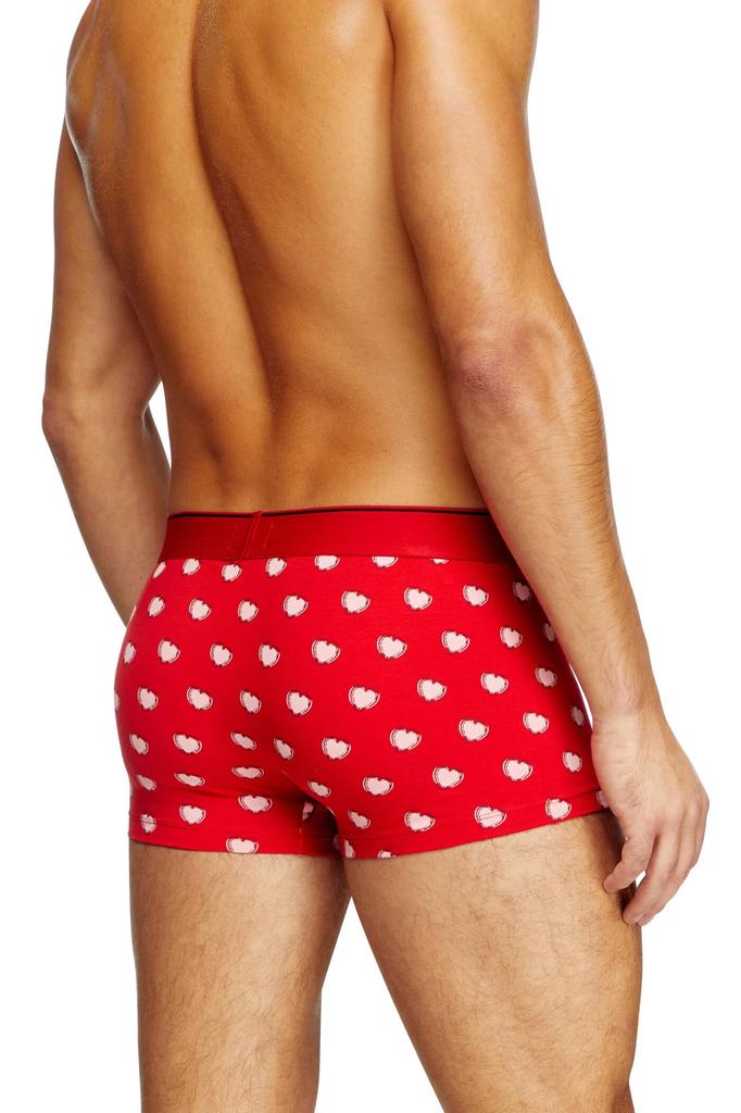 Diesel Men's DAMIEN Boxer Shorts, A177630KNCD, Small, Red, E7229