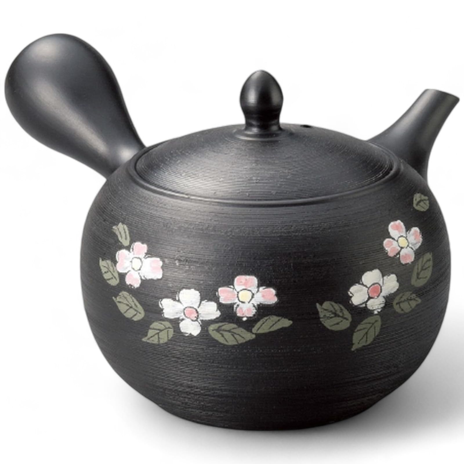 

Teapot with Ceramesh Mesh and Tea Made in Japan J-kitchens Tokoname-yaki Strainer, 600cc,