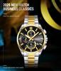 CURREN 8475 Men's Multifunction Waterproof Wristwatch with Large Dial