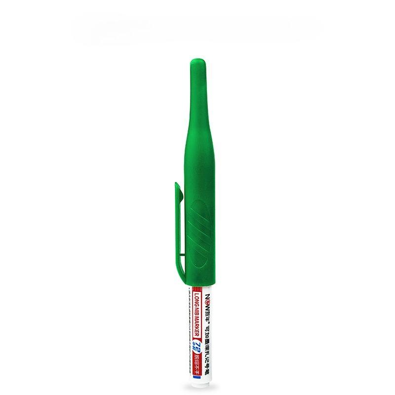 1pc Long Head Marker Marking Pen Permanent Paint Pen Set For Woodworking Decoration Deep Hole Marker Stationery Art Supplies