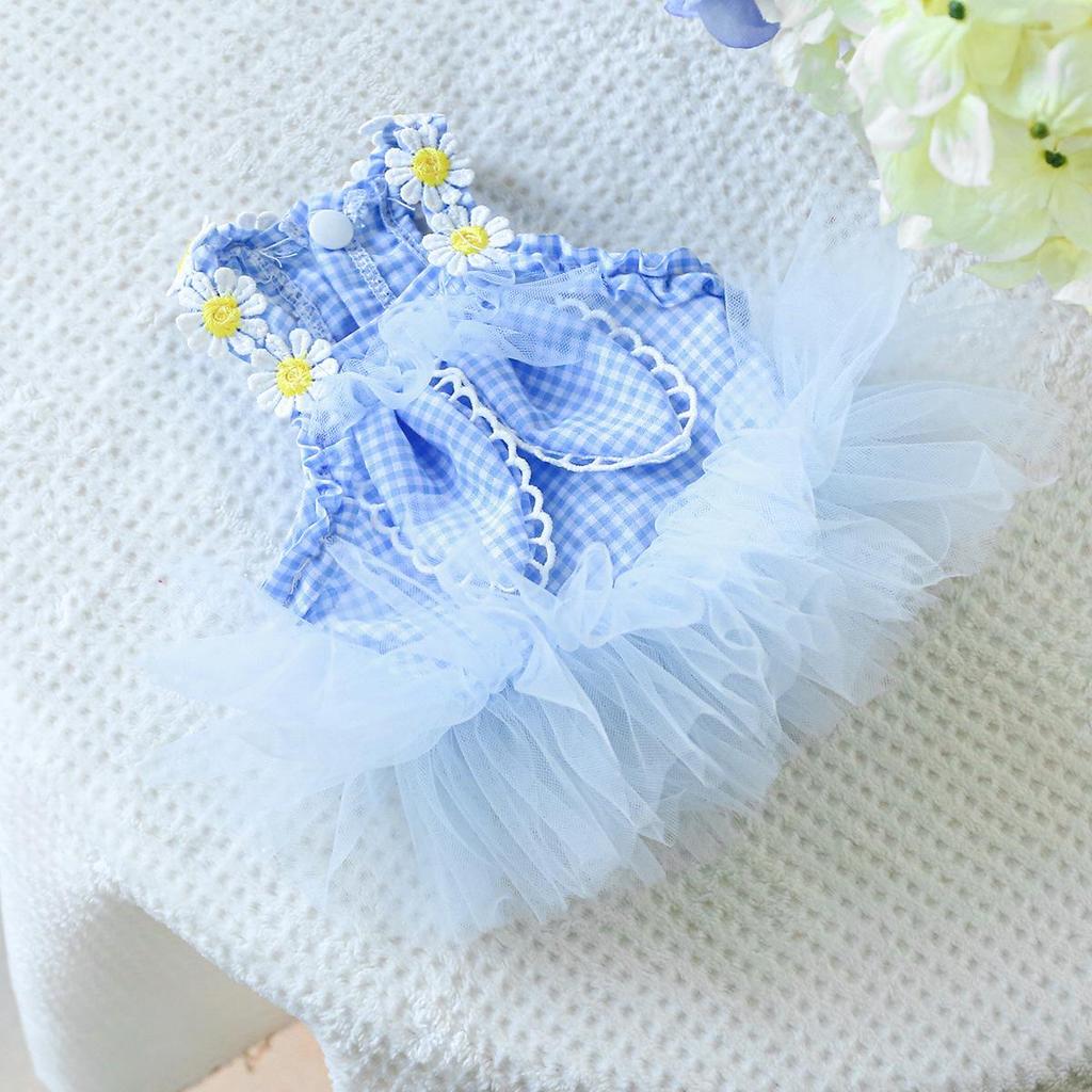 Pet Circle Lace Bobo Pink Princess Dress for Small To Medium Dogs