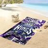 Sacramento Kings Print Beach Towel, Large Soft Quick Dry Towel for Beach Camping Swimming