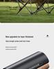 Four-Gear Adjustable Padded Folding Moon Chair for Sitting & Sleeping