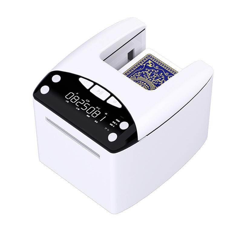 4000mAh Rechargeable Electric Automatic Card Dealer Machine Poker Cards Dispenser Speed and Distance Adjustable Poker Tools