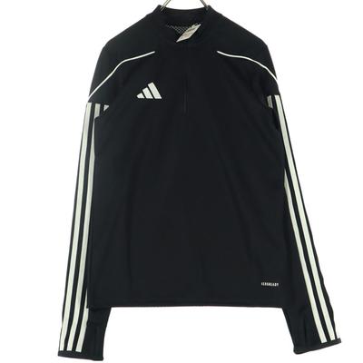 Unused Adidas Long Sleeve Half Zip Sweat 63" Black Kid's Used