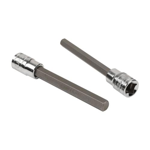 HFS (R) 7-Piece Hex Bit Socket Set with Ratchet Wrench