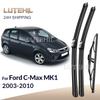 Wiper Front & Rear Wiper Blades For Ford C-Max MK1 2003-2010 2004 2005 2006 2007 2008 Windshield Windscreen Window 26"+19"+11"