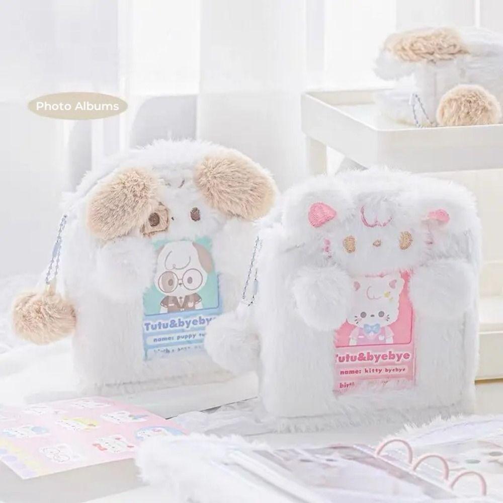 

3 inch Binder Photocard Holder Plush Photo Cards Album Cute Card Collect Book Album Photo 2