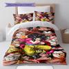 Dragon Ball Battle Action Bedding Set Anime Duvet Cover Polyester Soft Comforter Set -QJY