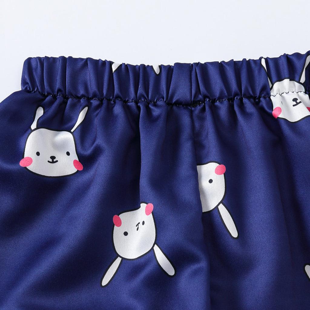 Toddler Children Baby Boys And Girls Printed Pajamas T Shirt Shorts Set