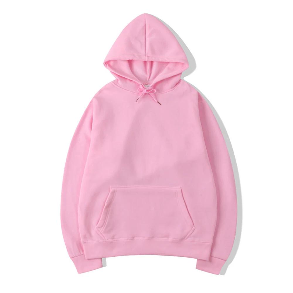 Hot-selling Solid Color High-quality, Unisex Fashionable Street Hoodie, Comfortable and Warm Pullover for Autumn and Winter