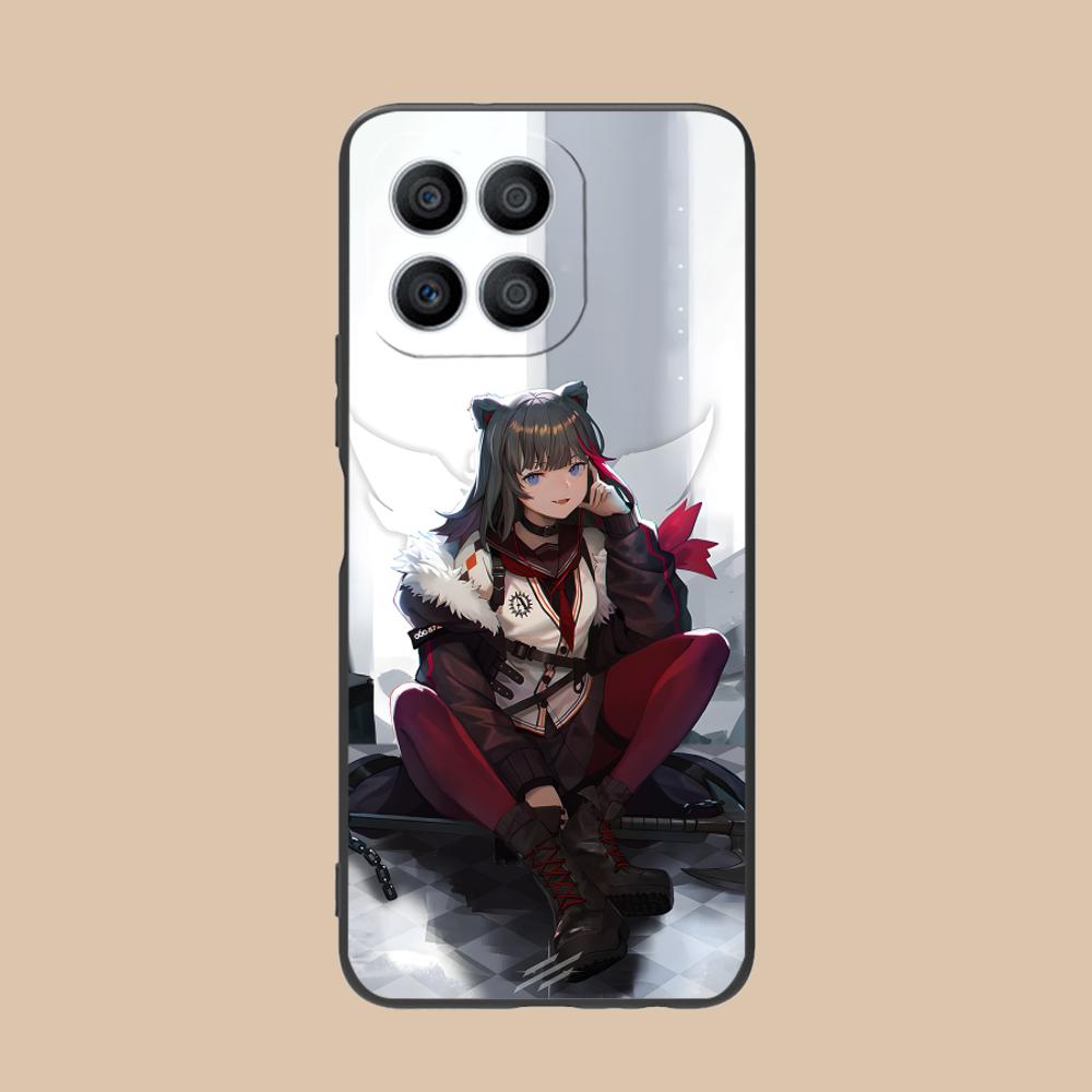 

Arknights Zima Matte TPU Mobile Phone Case for Honor 90 80 70 60 50 30 20 10 9 8 7 Pro S SE Lite 5G Colorful Printing Cover Honor 8