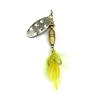 5Pc HENGJIA 0.26oz/2.6'' Fishing Spinner Spoon Metal Lure Pike Bass Trout Bait Fishing Tackle Hook