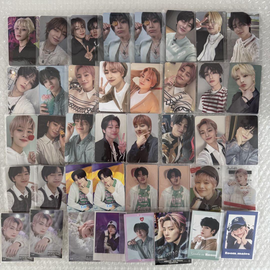 

[Б/У] Наклейки с торговыми карточками Stray Kids Ien (40 штук)