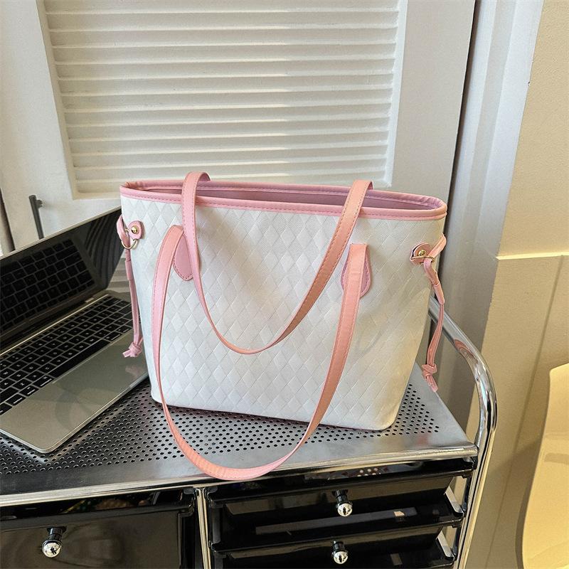 Commuting Fashion, Simple and Elegant, Work Commuting Bag, Women's Handbag, Large-capacity Single-shoulder Tote Bag