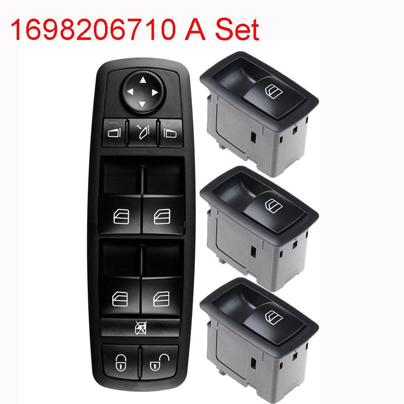 New Power Window Switch For Mercedes Benz A B Class W169 W245 1698206710 1698206610 1698206410 1698206510 2518200510