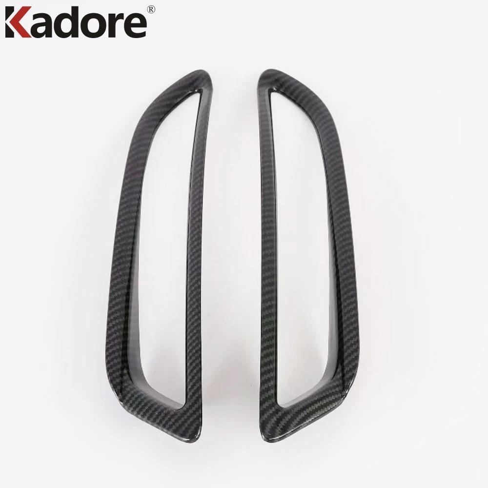 For Mazda 3 Axela -   2024 2025 Carbon Car Rear Fog Light Lamp Cover Trim Tail Foglight Bezel Trims Accessories