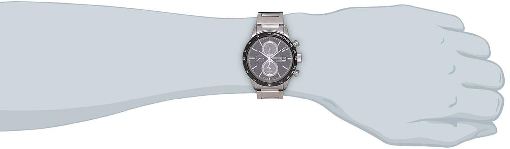 SEIKO SELECTION Solar Chronograph Sapphire Glass SBPY119 Black Watch [Seiko Watch] Men's